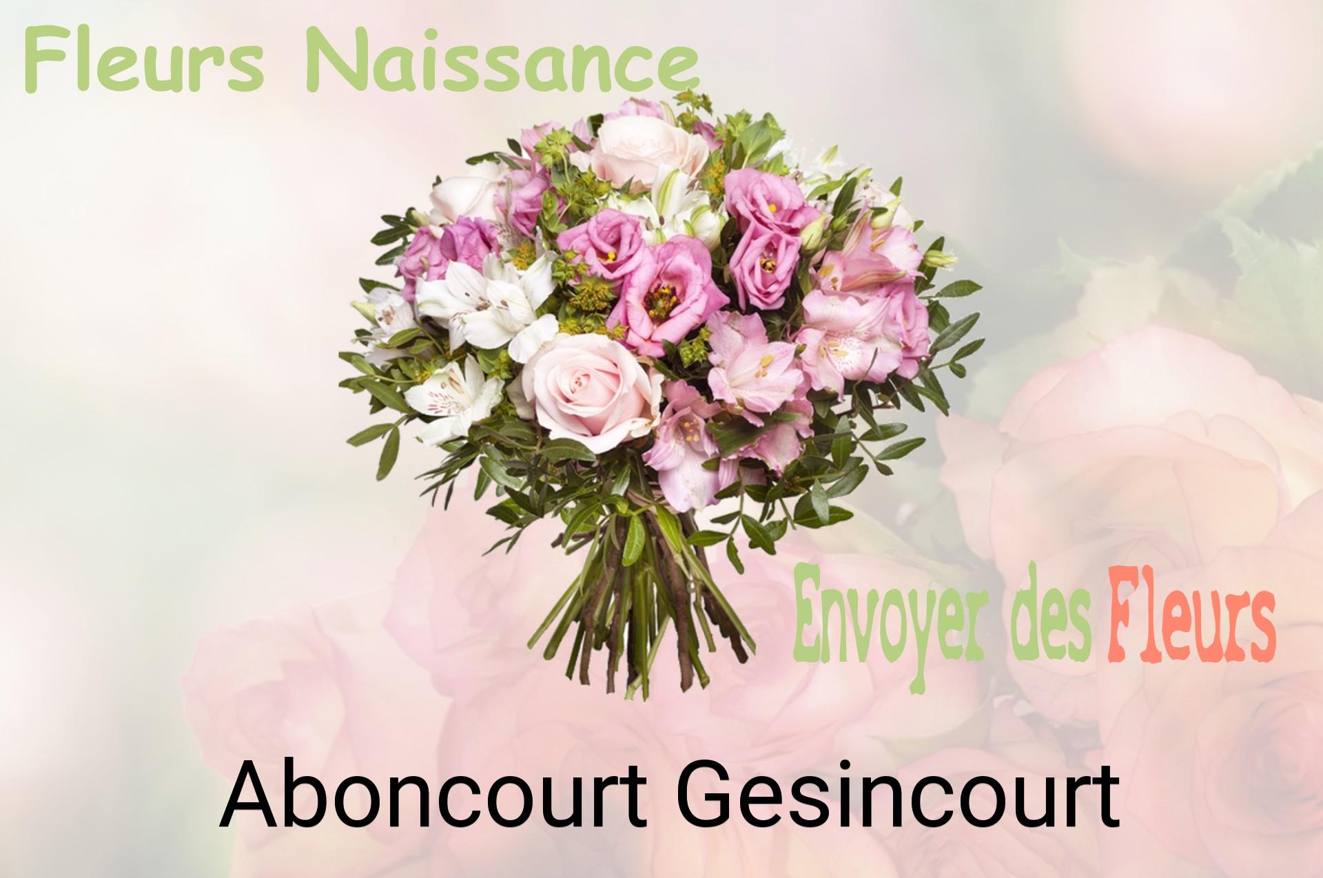 Bouquet de fleurs de naissance livré à Aboncourt-Gesincourt